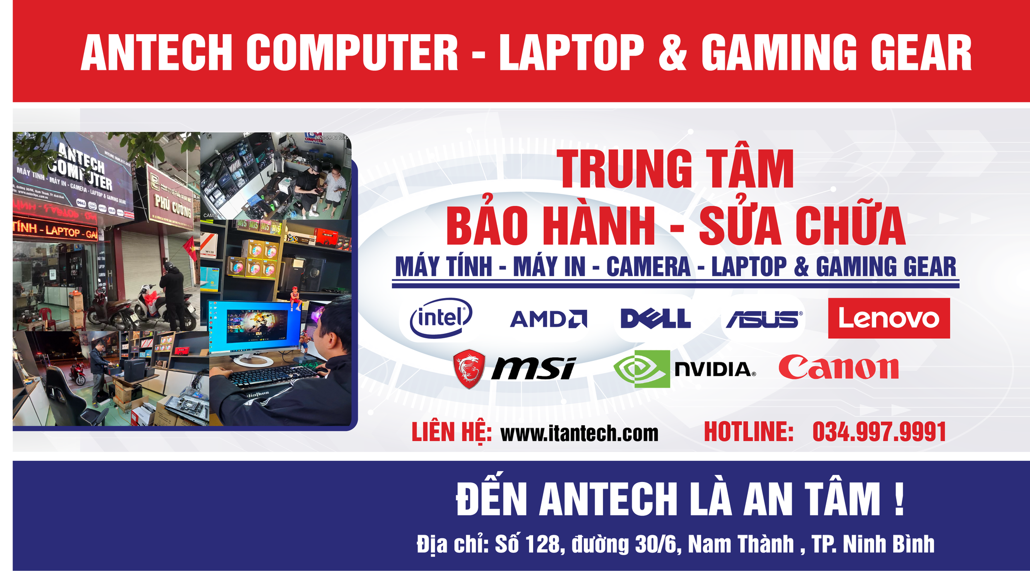 ANTECH Computer | Sửa Máy Tính & Laptop Chuyên Nghiệp Ninh Bình